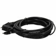 5PK 15ft VGA Male to VGA Male Black Cables Which Includes 3.5mm Audio Port For Resolution Up to 1920x1200 (WUXGA)