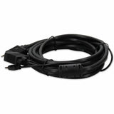 5PK 15ft VGA Male to VGA Male Black Cables Which Includes 3.5mm Audio Port For Resolution Up to 1920x1200 (WUXGA)