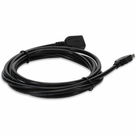 AddOn 5-Pack of 6ft USB 2.0 (A) Male to Female Black Cables