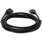 AddOn 5-Pack of 15ft USB 2.0 (A) Male to Female Black Cables