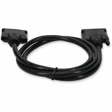 5PK 1ft DVI-D Dual Link (24+1 pin) Male to DVI-D Dual Link (24+1 pin) Male Black Cables For Resolution Up to 2560x1600 (WQXGA)