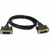 5PK 10ft DVI-D Dual Link (24+1 pin) Male to DVI-D Dual Link (24+1 pin) Male Black Cables For Resolution Up to 2560x1600 (WQXGA)