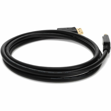 5PK 6ft DisplayPort 1.2 Male to DisplayPort 1.2 Male Black Cables For Resolution Up to 3840x2160 (4K UHD)