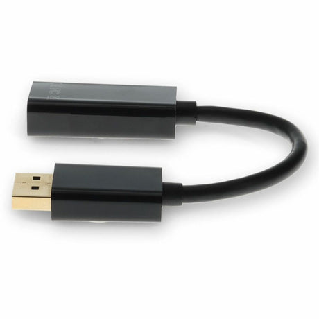 5PK DisplayPort 1.2 Male to HDMI 1.3 Female Black Adapters Which Requires DP++ For Resolution Up to 2560x1600 (WQXGA)