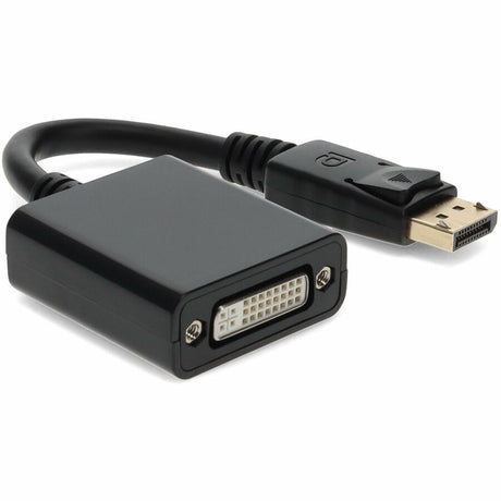 5PK DisplayPort 1.2 Male to DVI-I (29 pin) Female Black Adapters Which Requires DP++ For Resolution Up to 2560x1600 (WQXGA)