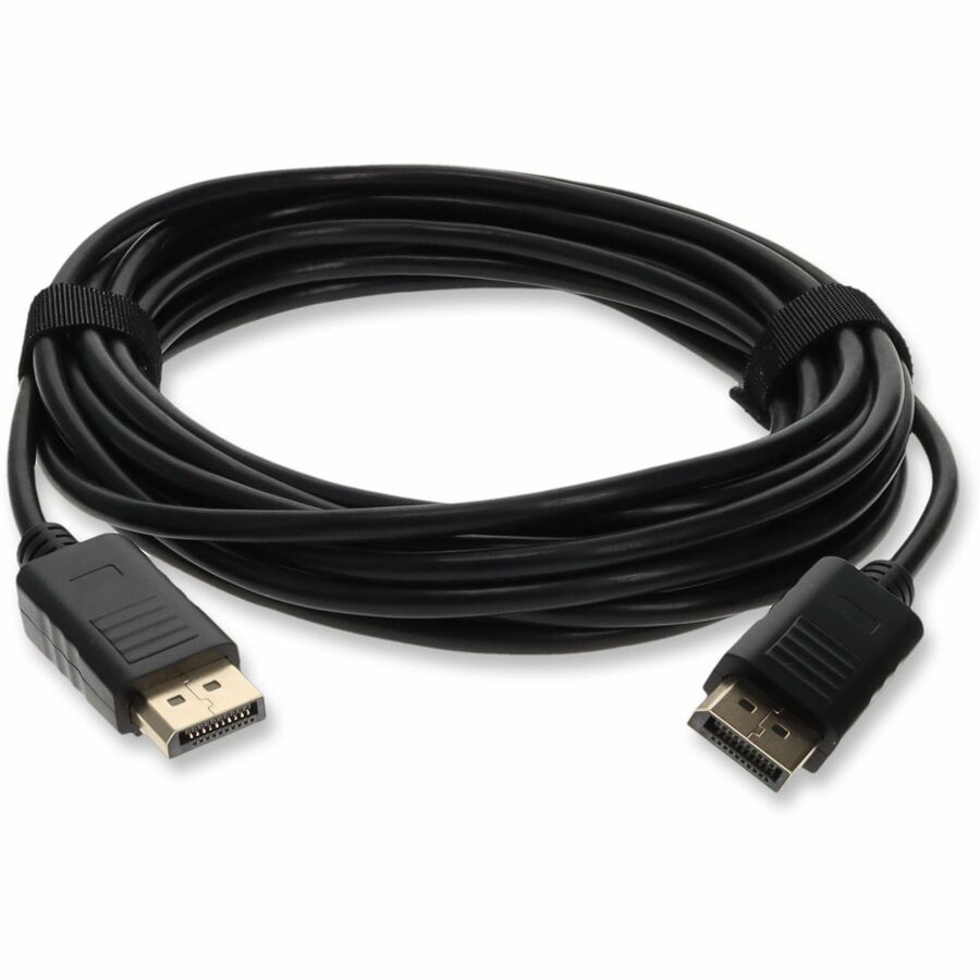 5PK 20ft DisplayPort 1.2 Male to DisplayPort 1.2 Male Black Cables For Resolution Up to 3840x2160 (4K UHD)