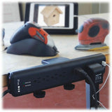 Eaton Tripp Lite Series Protect It! 6-Outlet Clamp-Mount Surge Protector, 6 ft. (1.83 m) Cord, 2100 Joules, 2 x USB Charging ports (2.1A total)