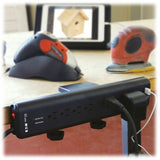 Eaton Tripp Lite Series Protect It! 6-Outlet Clamp-Mount Surge Protector, 6 ft. (1.83 m) Cord, 2100 Joules, 2 x USB Charging ports (2.1A total)