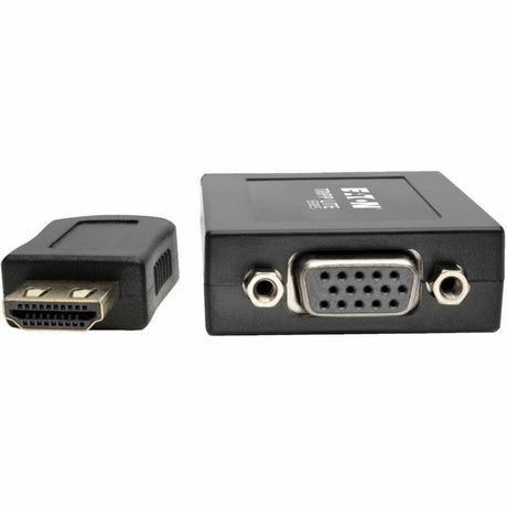 Eaton Tripp Lite Series HDMI to VGA with Audio Converter Cable Adapter for Ultrabook/Laptop/Desktop PC, (M/F), 6-in. (15.24 cm), TAA