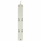Eaton Tripp Lite Series Protect It! 6-Outlet Surge Protector, 6 ft. (1.83 m) Cord, 990 Joules, 2 x USB Charging ports (2.1A), Gray Housing