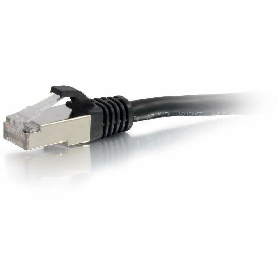 1FT CAT6 STP SNAGLESS PATCH BL