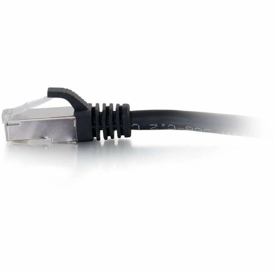 1FT CAT6 STP SNAGLESS PATCH BL