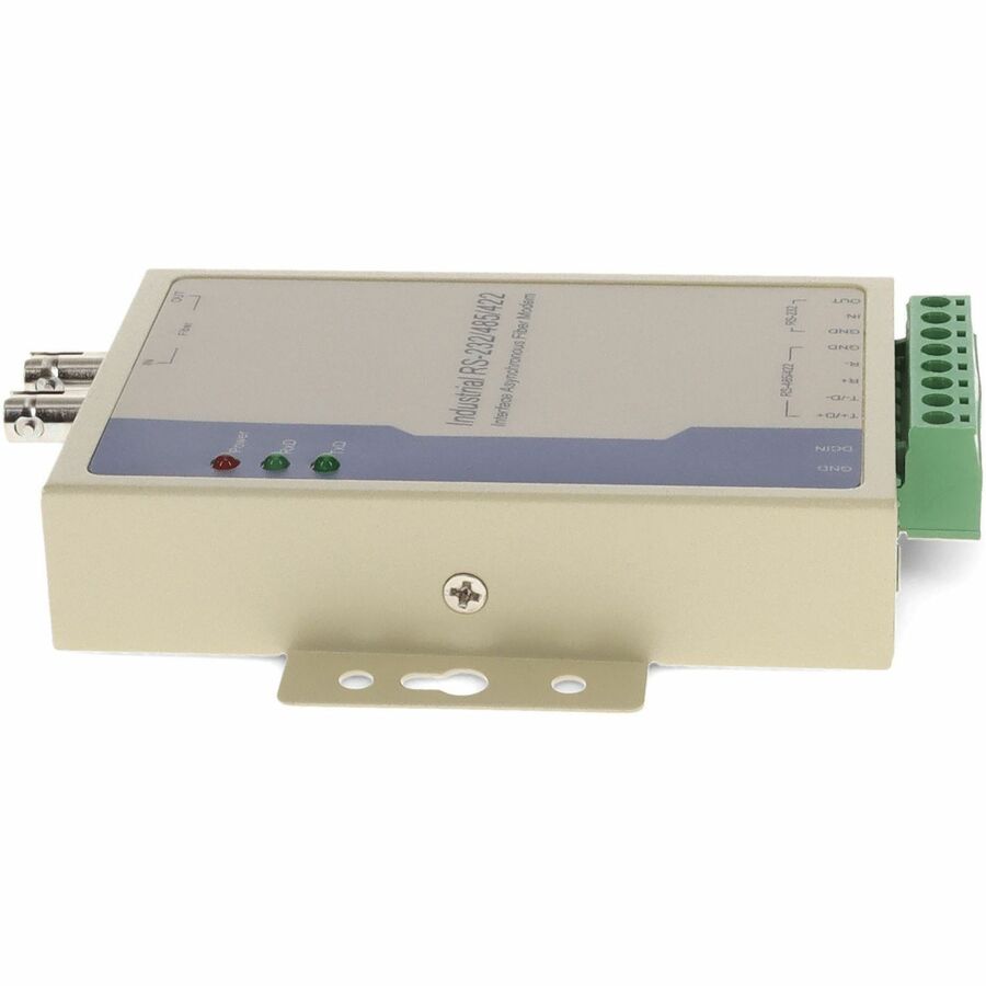 AddOn Serial RS232/RS485/RS422 to Fiber SMF 1310nm 20km ST Serial Media Converter