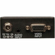 Eaton Tripp Lite Series 2-Port VGA over Cat5/6 Splitter/Extender, Box-Style Transmitter for Video/Audio, Up to 1000 ft. (305 m), TAA