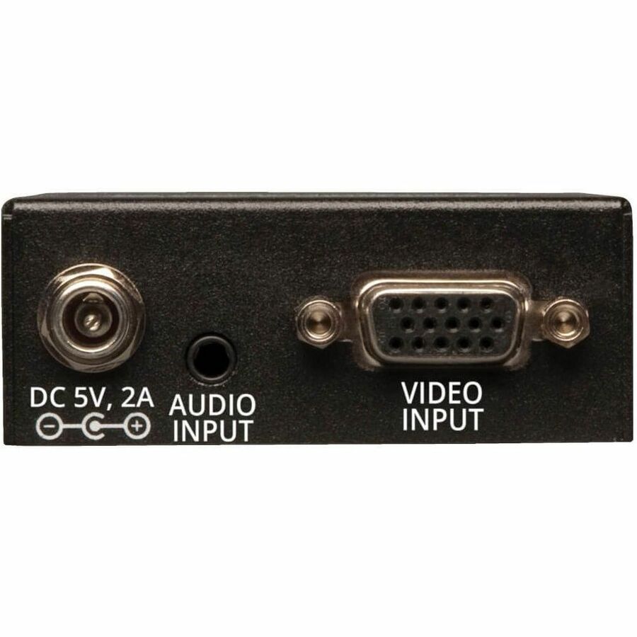 Eaton Tripp Lite Series 2-Port VGA over Cat5/6 Splitter/Extender, Box-Style Transmitter for Video/Audio, Up to 1000 ft. (305 m), TAA