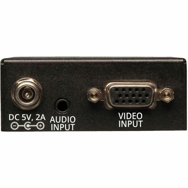 Eaton Tripp Lite Series 2-Port VGA over Cat5/6 Splitter/Extender, Box-Style Transmitter for Video/Audio, Up to 1000 ft. (305 m), TAA