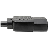 Eaton Tripp Lite Series PDU Power Cord, C13 to C14 - 13A, 250V, 16 AWG, 2 ft. (0.61 m), Black