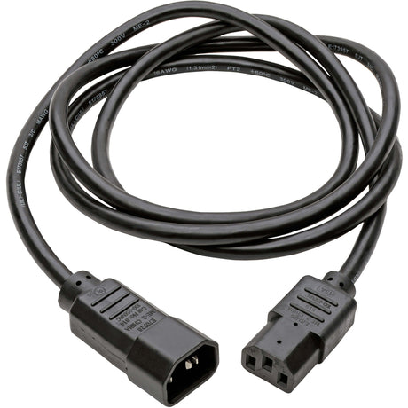 Eaton Tripp Lite Series PDU Power Cord, C13 to C14 - 13A, 250V, 16 AWG, 5 ft. (1.52 m), Black
