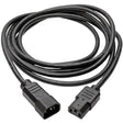 Eaton Tripp Lite Series PDU Power Cord, C13 to C14 - 10A, 250V, 18 AWG, 15 ft. (4.57 m), Black