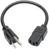 1ft Power Cord 5 15P C13