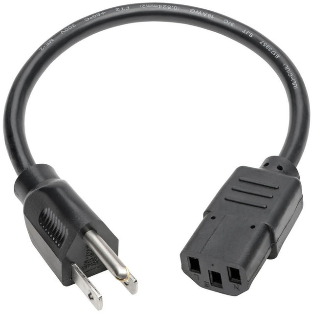 1ft Power Cord 5 15P C13