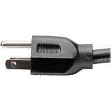 Eaton Tripp Lite Series Power Extension Cord, NEMA 5-15P to NEMA 5-15R - Heavy-Duty, 15A, 120V, 14 AWG, 3 ft. (0.91 m), Black