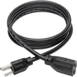 Eaton Tripp Lite Series Power Extension Cord, NEMA 5-15P to NEMA 5-15R - 13A, 120V, 16 AWG, 6 ft. (1.83 m), Black