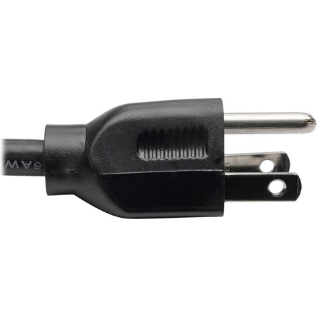 Eaton Tripp Lite Series Extension Cord Y Splitter, NEMA 5-15P to 2x NEMA 5-15R - 13A, 120V, 16 AWG, 18-in. (45.72 cm), Black
