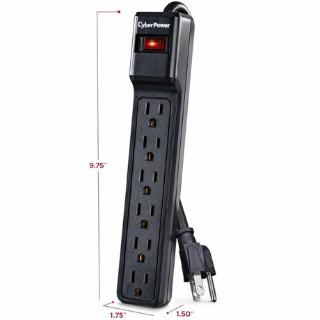 CyberPower CSB606 Essential 6 - Outlet Surge with 900 J