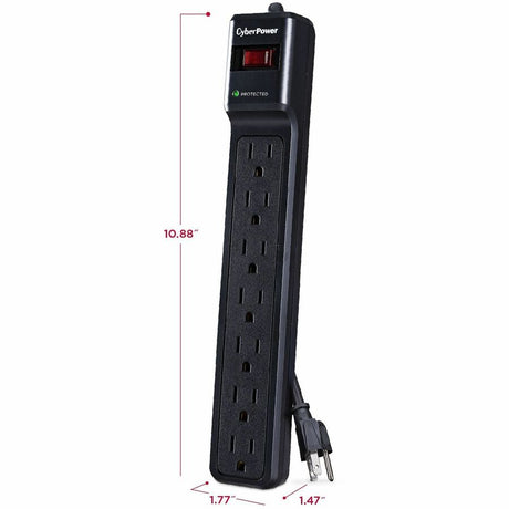 CyberPower CSB706 Essential 7 - Outlet Surge with 1500 J