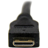 StarTech.com 2m (6.6 ft) Mini HDMI to DVI Cable, DVI-D to HDMI Cable (1920x1200p), HDMI Mini Male to DVI-D Male Display Cable Adapter