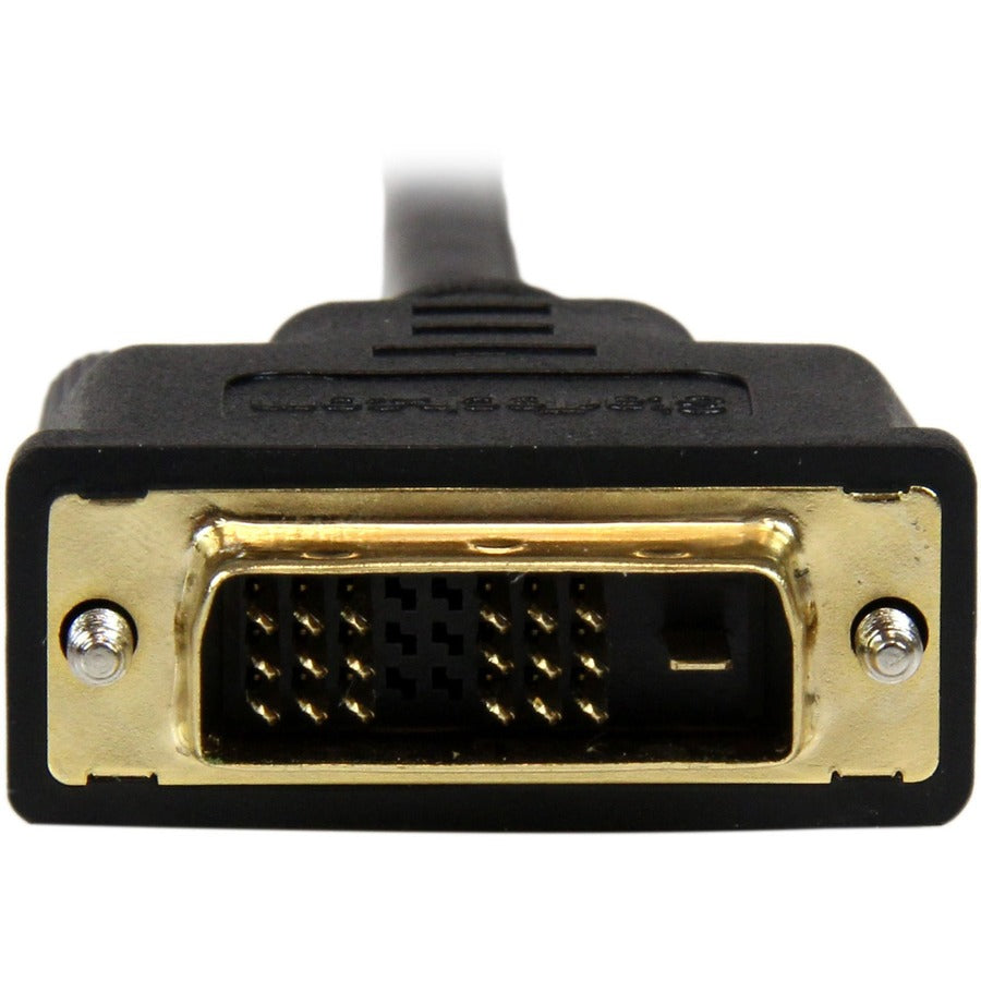 StarTech.com 1m (3.3 ft) Mini HDMI to DVI Cable, DVI-D to HDMI Cable (1920x1200p), HDMI Mini Male to DVI-D Male Display Cable Adapter