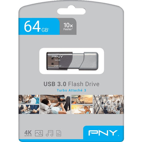 PNY 64GB USB 3.0 Flash Drive