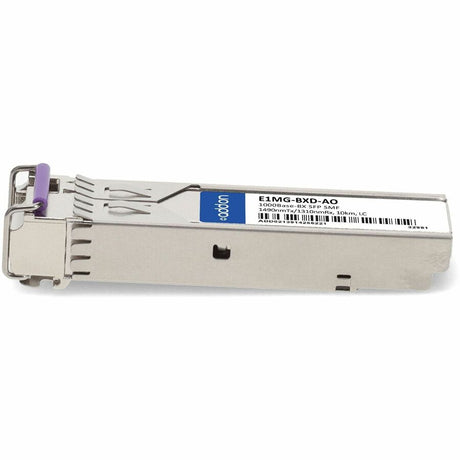 Brocade (Formerly) E1MG-BXD Compatible TAA Compliant 1000Base-BX SFP Transceiver (SMF, 1490nmTx/1310nmRx, 10km, LC)