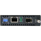 StarTech.com Gigabit Ethernet Fiber Media Converter with Open SFP Slot