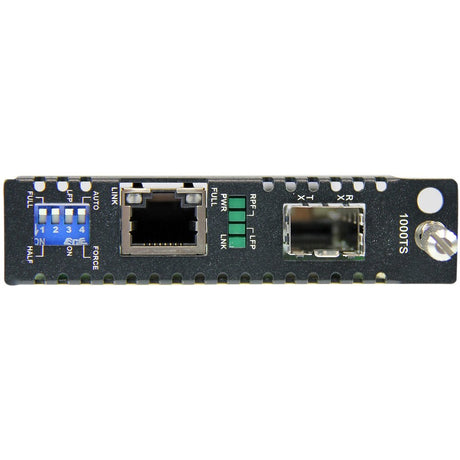 StarTech.com Gigabit Ethernet Fiber Media Converter Card Module with Open SFP Slot