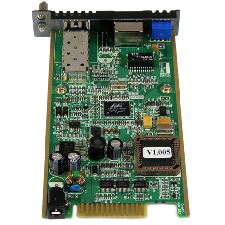 StarTech.com Gigabit Ethernet Fiber Media Converter Card Module with Open SFP Slot