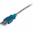 StarTech.com 17in (43cm) 1-Port USB to RS232 DB9 Serial Adapter Cable, USB to Serial Adapter Cable - M/M