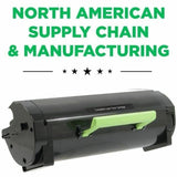 Clover Imaging Remanufactured High Yield Toner Cartridge for Lexmark MS310/MS410/MS510/MS610/MX310/MX410/MX510/MX610