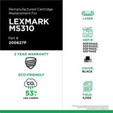 Clover Imaging Remanufactured High Yield Toner Cartridge for Lexmark MS310/MS410/MS510/MS610/MX310/MX410/MX510/MX610