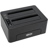 Eaton Tripp Lite Series USB 3.0 SuperSpeed to Dual SATA External Hard Drive Docking Station with Cloning for 2.5 in./3.5 in. HDD