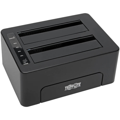 Eaton Tripp Lite Series USB 3.0 SuperSpeed to Dual SATA External Hard Drive Docking Station with Cloning for 2.5 in./3.5 in. HDD