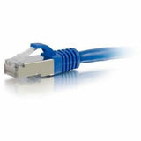 6IN CAT6 SNAGLESS STP CABLE-BL