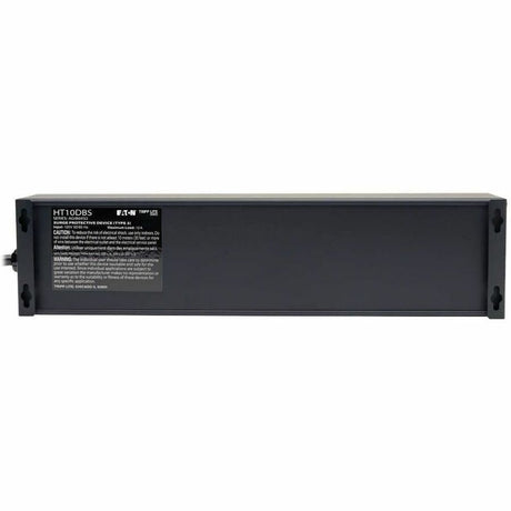 Eaton Tripp Lite Series Isobar 10-Outlet Home/Business Theater Surge Protector, 8 ft. Cord with Right-Angle Plug, 3840 Joules, LEDs, Metal Housing