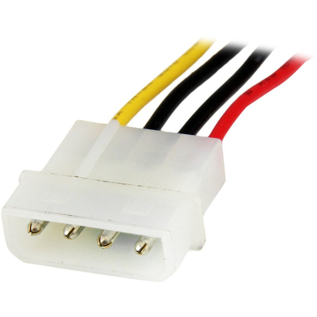 StarTech.com 12in LP4 Power Extension Cable - M/F