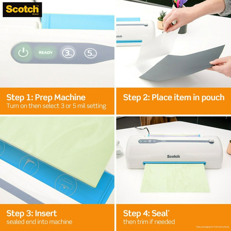 Scotch Thermal Laminator Pouches