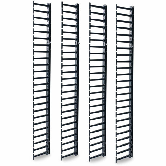 APC NetShelter Cable Management, Vertical Cable Manager, for NetShelter SX Networking Racks 48U, Set of 4, 250 x 2045 x 170 mm