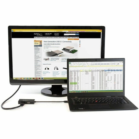 StarTech.com Mini DisplayPort Adapter - 3-in-1 - 1080p - Monitor Adapter - Mini DP to HDMI / VGA / DVI Adapter Hub