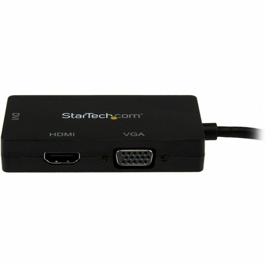 StarTech.com Mini DisplayPort Adapter - 3-in-1 - 1080p - Monitor Adapter - Mini DP to HDMI / VGA / DVI Adapter Hub