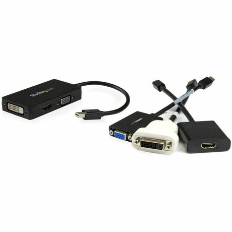 StarTech.com Mini DisplayPort Adapter - 3-in-1 - 1080p - Monitor Adapter - Mini DP to HDMI / VGA / DVI Adapter Hub